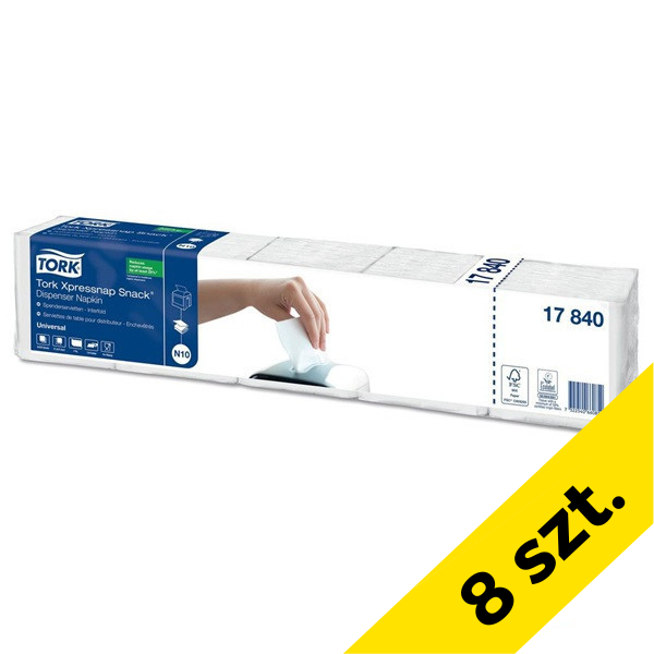 Serwetki do dozownika TORK | 17840 | karton | N10 | 9000 szt. SE200256 - 1