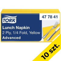 Serwetki obiadowe TORK | 477841 | żółte | 10 szt. SE200341