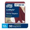 Serwetki obiadowe TORK Premium | 478855 | bordowe | 600 szt. SE200350 - 2