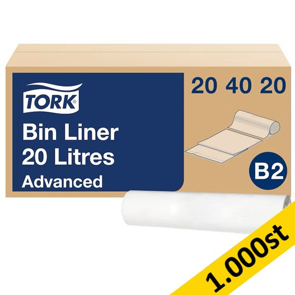 Worki na śmieci TORK | 204020 | 20 l | 1000 szt. SE200520 - 1