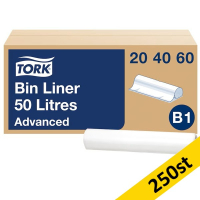 Worki na odpady TORK | 204060 | 50 l | 10 rolek po 25 szt. SE200523