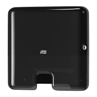 Tork Xpress mini dozownik do ręczników w składce 552108 | H2 | czarny STO00212