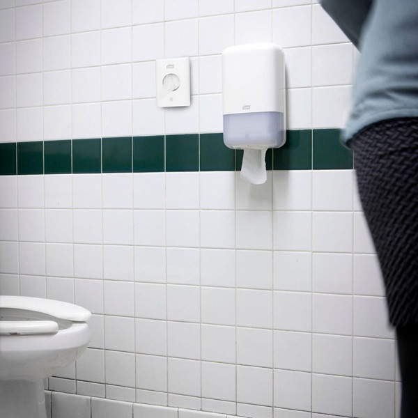 Tork dozownik na woreczki sanitarne 566000 | B5 | biały SE200437 - 3