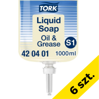 Tork mydło przemysłowe w płynie 420401 | S1 | 1000ml | zestaw 6 sztuk 360249
