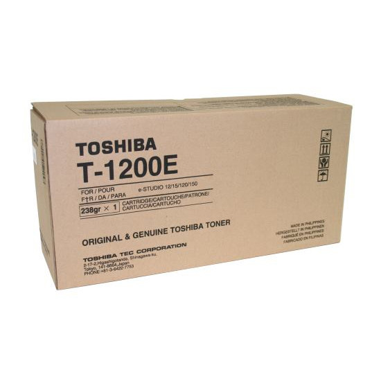 Toshiba T-1200E toner czarny, orygianlny 6B000000085 T-1200E 078500 - 1
