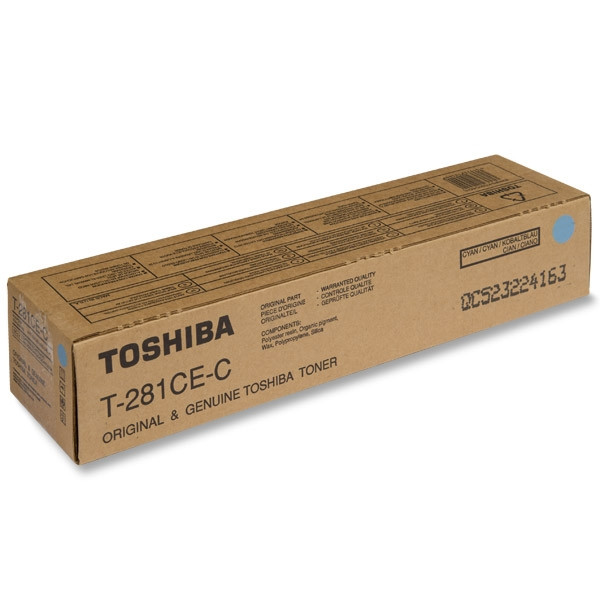 Toshiba T-281C-EC toner niebieski, oryginalny 6AK00000046 078598 - 1