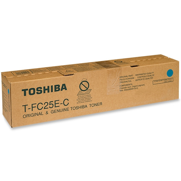 Toshiba T-FC25EC toner niebieski, oryginalny 6AJ00000072 078696 - 1