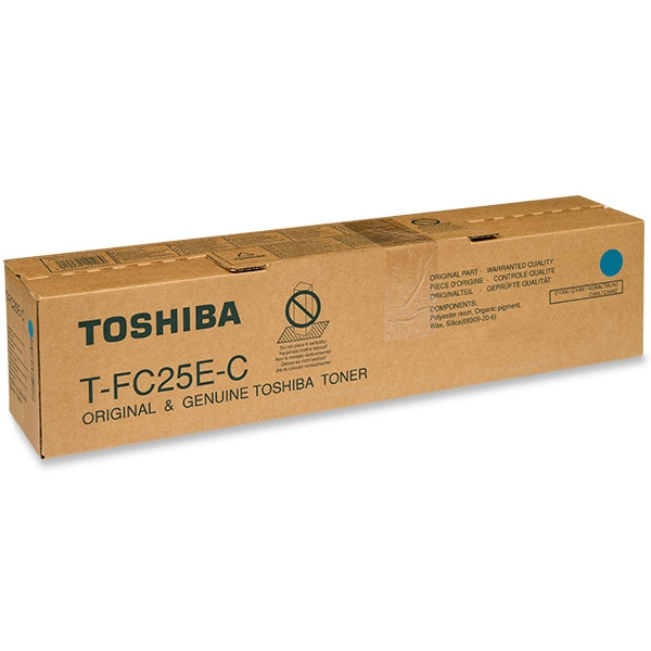 Toshiba T-FC25EC toner niebieski, oryginalny 6AJ00000072 078696 - 1