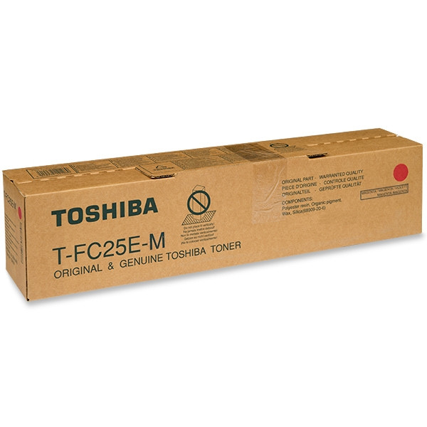 Toshiba T-FC25EM toner czerwony, oryginalny 6AJ00000078 078698 - 1