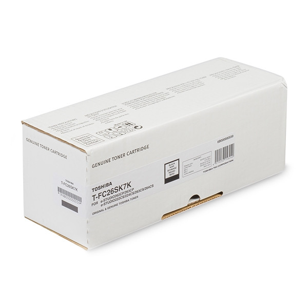 Toshiba T-FC26SK7K toner czarny, zwiększona pojemność, oryginalny 6B000000559 078898 - 1