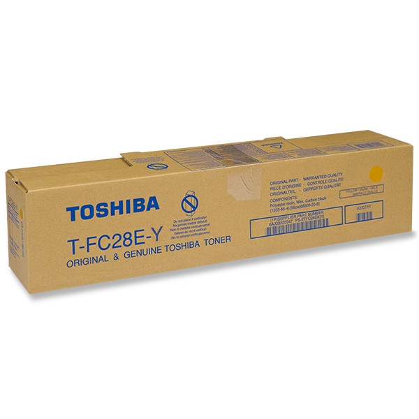 Toshiba T-FC28E-Y toner żółty, oryginalny 6AJ00000049 078646 - 1