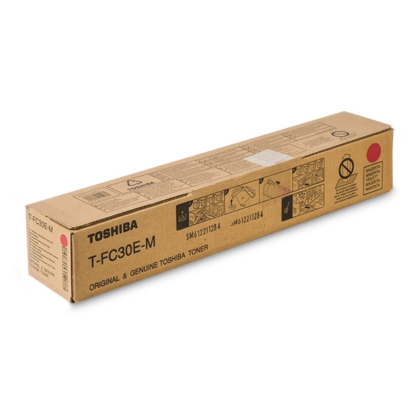 Toshiba T-FC30EM toner czerwony, oryginalny 6AJ00000097 078852 - 1