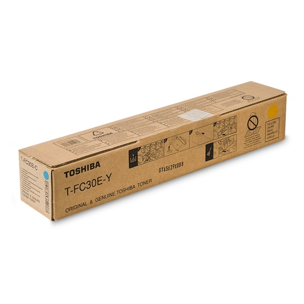 Toshiba T-FC30EY toner żółty, oryginalny 6AJ00000095 078854 - 1