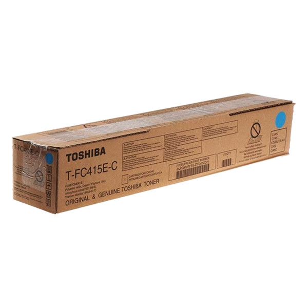 Toshiba T-FC415E-C toner niebieski, oryginalny 6AJ00000172 078420 - 1