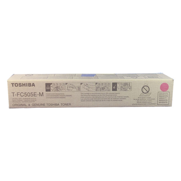 Toshiba T-FC505EM toner czerwony, oryginalny 6AJ00000143 078396 - 1