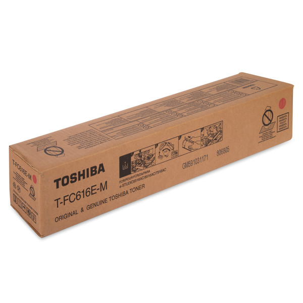 Toshiba T-FC616EM toner czerwony, oryginalny 6AK00000375 078448 - 1