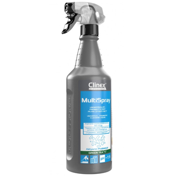Uniwersalny spray czyszczący CLINEX Multi Spray, Zielona herbata, 1l 700170 - 1