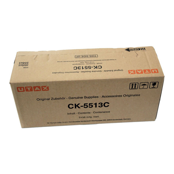 Utax CK-5513C (1T02VMCUT0) toner niebieski, oryginalny 090496 - 1