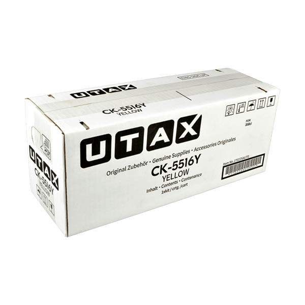Utax CK-5516Y (1T02Z6AUT0) toner żółty, oryginalny 091200 - 1