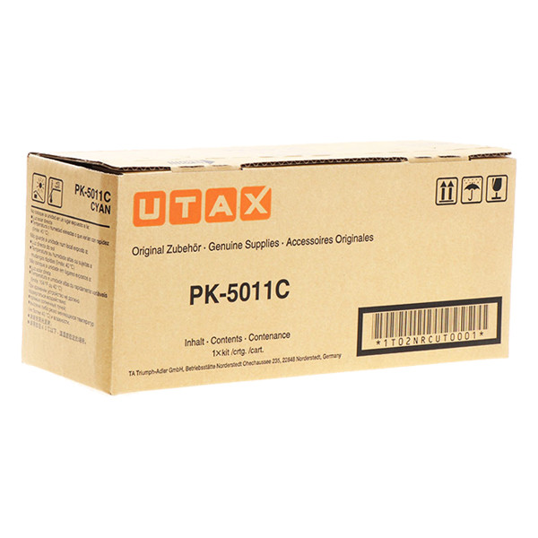 Utax PK-5011C (1T02NRCUT0) toner niebieski, oryginalny 090438 - 1