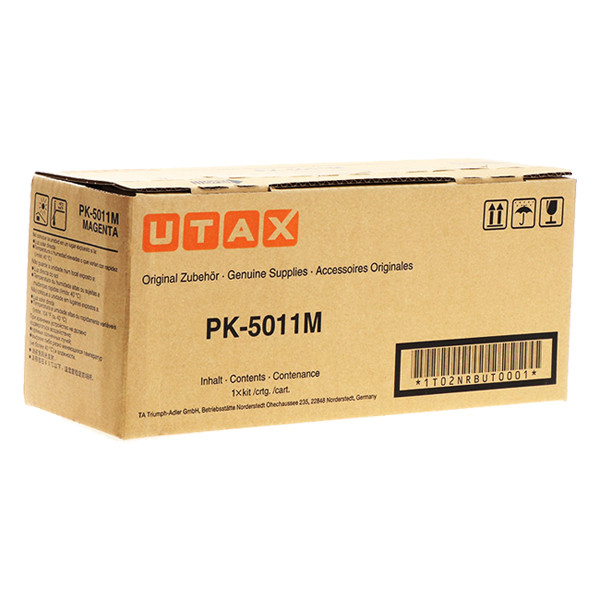 Utax PK-5011M (1T02NRBUT0) toner czerwony, oryginalny 090440 - 1