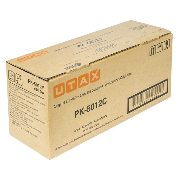 Utax PK-5012C (1T02NSCUT0) toner niebieski, oryginalny 090446 - 1