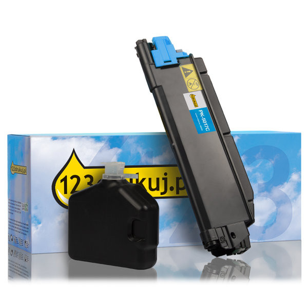 Utax PK-5017C (1T02TVCUT0) toner niebieski, wersja 123drukuj 1T02TVCUT0C 090505 - 1