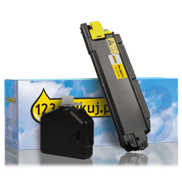 Utax PK-5017Y (1T02TVAUT0) toner żółty, wersja 123drukuj 1T02TVAUT0C 090509 - 1
