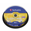 Płyta DVD+RW Verbatim 43488, 4.7GB 4x, 10 szt.
