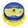 Płyta DVD+RW Verbatim 43489, 4.7GB 4x, 25 szt. 833206 - 2