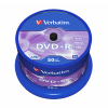 Płyta DVD+R Verbatim 43550 4,7gb x16, Matte silver, 50 szt.