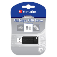 Verbatim Pendrive 8GB Verbatim Pinstripe USB 2.0 49062 500262