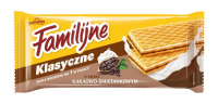 Wafle Familijne śmietankowo-kakaowe Jutrzenka, 24 x 180 g, 700423