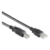 White label Kabel USB do drukarki czarny, 3 metry CCGL60101BK30 CCGT60100BK30 053410 - 2