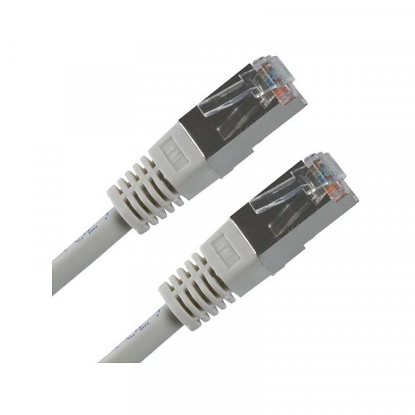 White label Kabel sieciowy ekranowany UTP RJ45 szary, 10 metrów VLCT85000E100 400263 - 1
