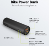 White label Powerbank rowerowy z latarką Goobay, USB-A i USB-C (5000 mAh) 60656 K105005164 - 4