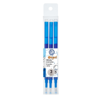 Wkład do długopisu zmazywalnego Astra OOPS! 3szt, 0,6mm, niebieski 246808