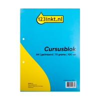 Wkład do segregatora A4/ 100 kartek w linie, 123drukuj 302234