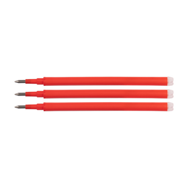 Wkłady do długopisu zmazywalnego, czerwone (3 sztuki), 123drukuj 5356063C 300987 - 1