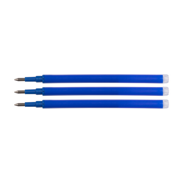 Wkłady do długopisu zmazywalnego, niebieskie (3 sztuki), 123drukuj 5356070C 300985 - 1