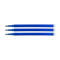 Wkłady do długopisu zmazywalnego, niebieskie (3 sztuki), 123drukuj 5356070C 300985