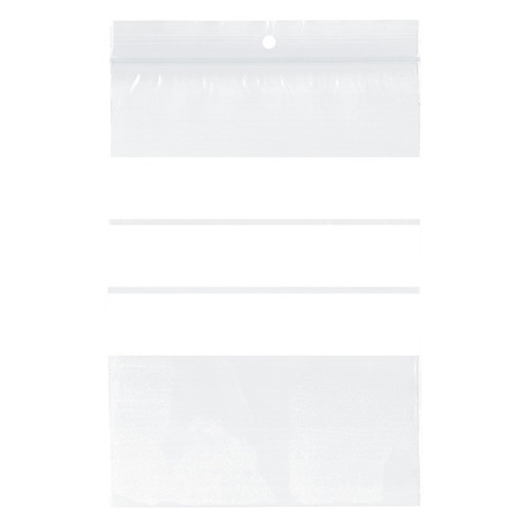 Woreczki strunowe z miejscem na opis 230 mm x 320 mm (100 sztuk), 123drukuj  300754 - 1