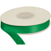 Wstążka satynowa 12mm/25m zielona  144840