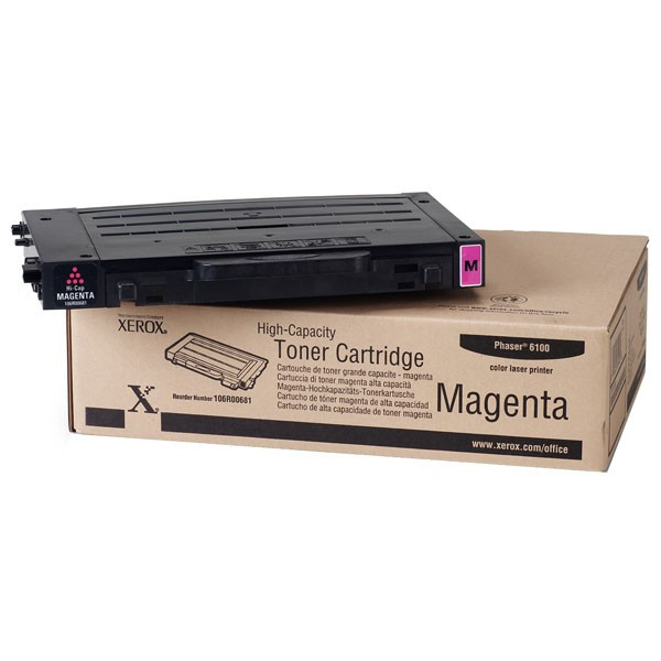 Xerox 106R00681 toner czerwony, zwiększona pojemność, oryginalny 106R00681 046704 - 1