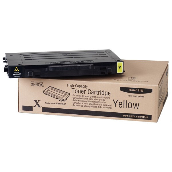 Xerox 106R00682 toner żółty, zwiększona pojemność, oryginalny 106R00682 046705 - 1