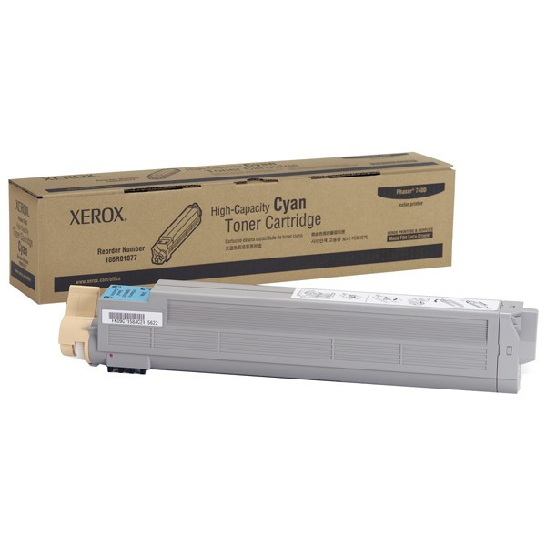 Xerox 106R01077 toner niebieski, zwiększona pojemność, oryginalny 106R01077 047110 - 1