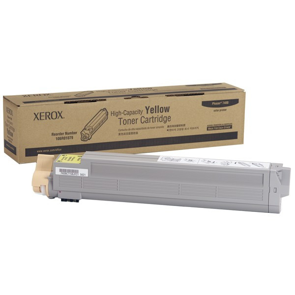 Xerox 106R01079 toner żółty, zwiększona pojemność, oryginalny 106R01079 047114 - 1