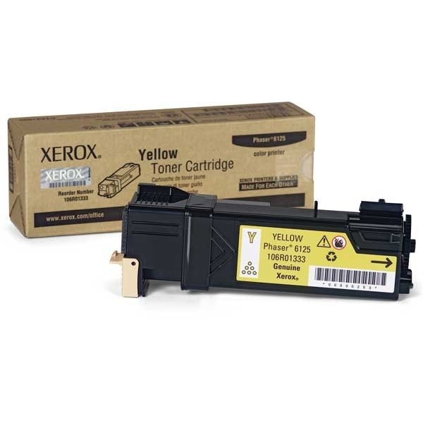 Xerox 106R01337 toner żółty, oryginalny 106R01333 047406 - 1