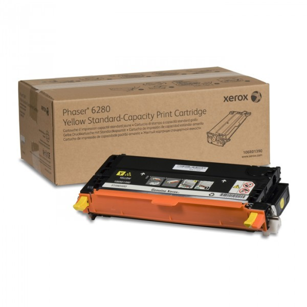 Xerox 106R01390 toner żółty, oryginalny 106R01390 047442 - 1