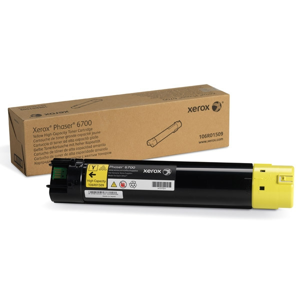 Xerox 106R01525 toner żółty, zwiększona pojemność, oryginalny 106R01509 047686 - 1
